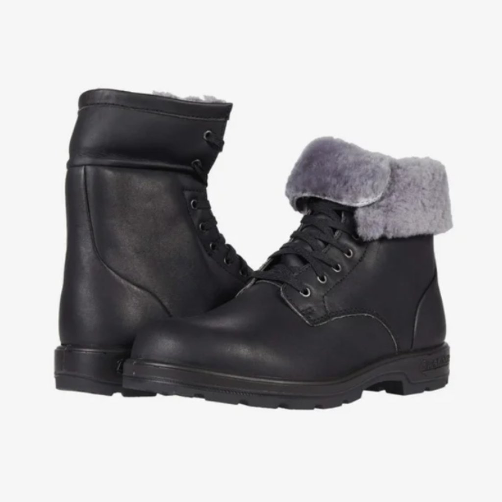 Blundstone 1465 Lace-Up Shearling Boots, Waterproof, Sz 4 Au (Size 7 Us Women)